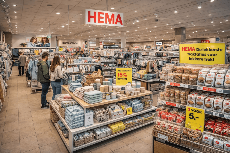 HEMA openingstijden - zondag, feestdagen en richttijden in Eindhoven
