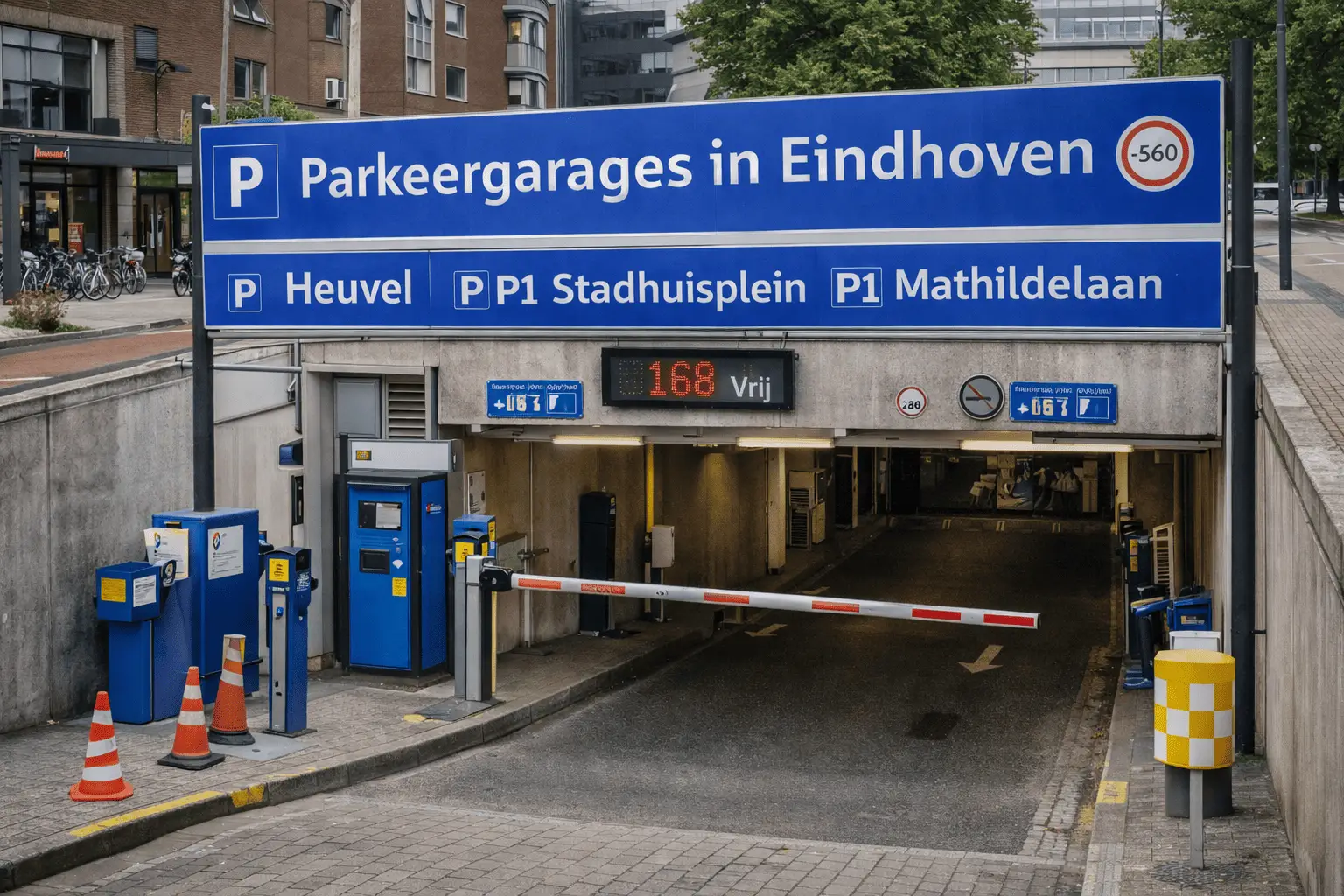 Parkeergarages in Eindhoven